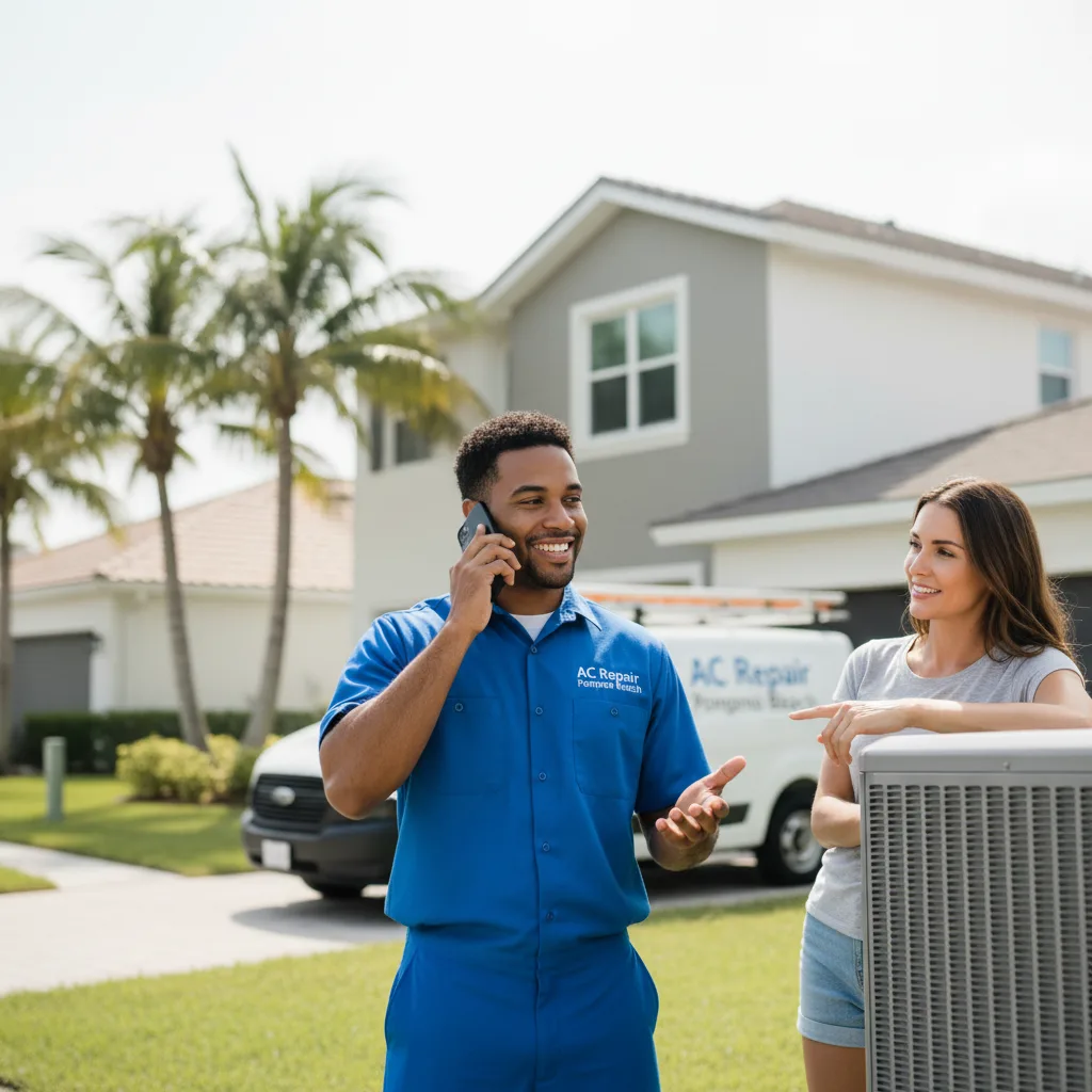 AC Repair Pompano Beach customer support in Eastchester